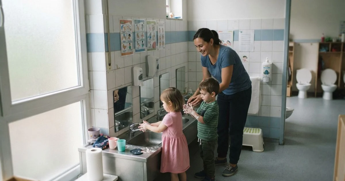 Illness and hygiene in child care: what's normal and when to worry